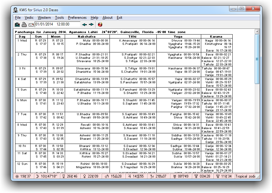 Kepler Opening Screen